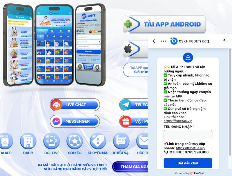 Tính Năng Và Dịch Vụ Hỗ Trợ Tại F8Bet
